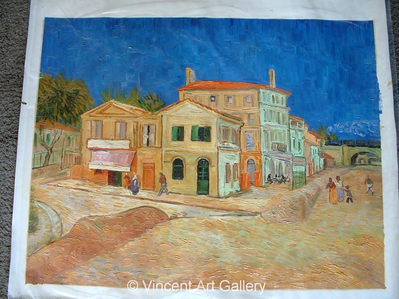JH1589, Vincent's house, painting from Steve.